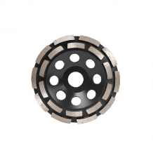 Bihui Dual Row Diamond Wheel 180mm For Concrete Grinder